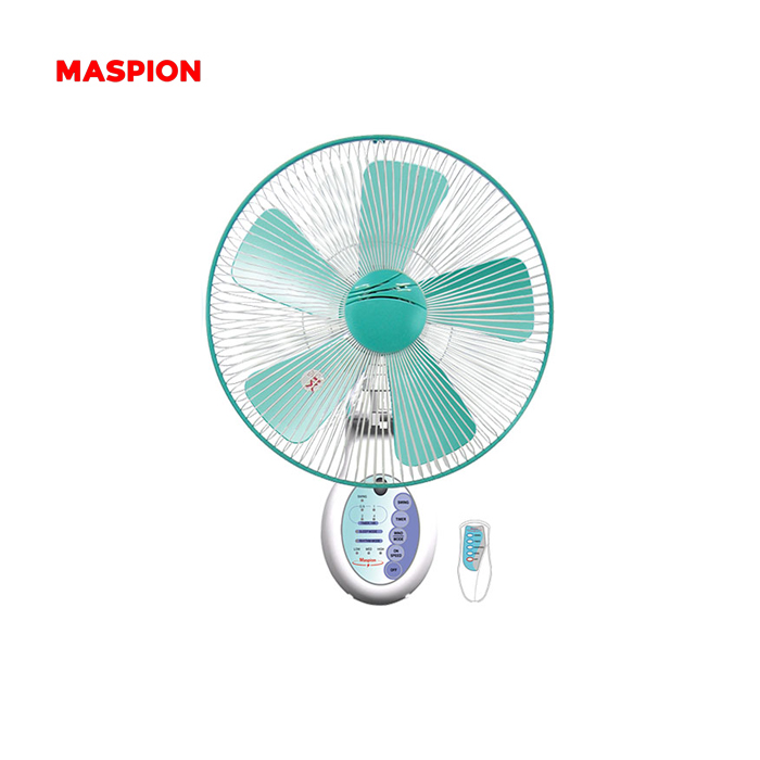 Maspion Wall Fan Aromatic Remote 14 Inch MWF3601RC - Hijau